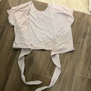 lululemon athletica Ballerina 🩰 Pink Tie Top